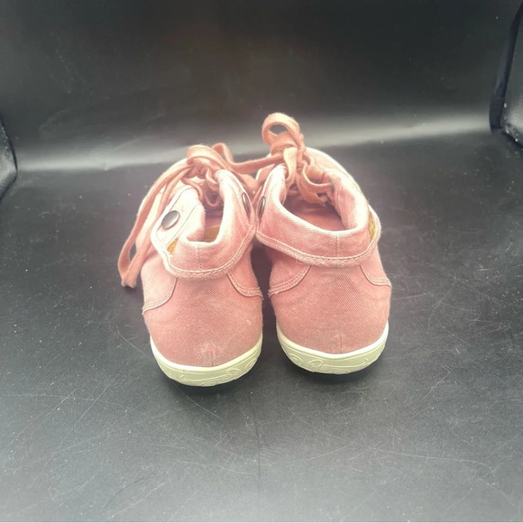 PLDM by Palladium Gaetane Twill Rose Suede Sneaker Size 39/8.5 - Picture 4 of 6